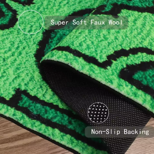 Terify®️Cartoon Money Rugs Waterproof Floor Mat Fluff Carpet🏡
