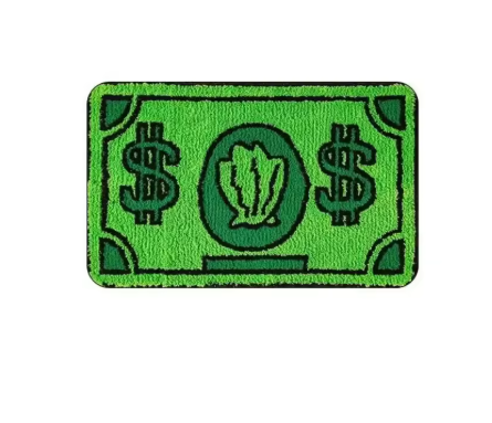 Terify®️Cartoon Money Rugs Waterproof Floor Mat Fluff Carpet🏡
