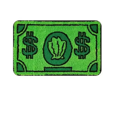 Terify®️Cartoon Money Rugs Waterproof Floor Mat Fluff Carpet🏡