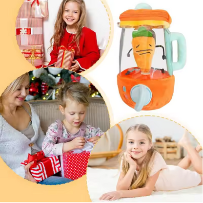 Terify®️Carrot Juicer Plush Toy Funny Drawstring Rotating Carrot Cartoon Stuffed Doll🥕