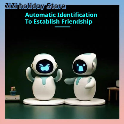 Terify®️Smart Robot Pet Ai Emotional Interaction Companion Desktop Toy Pet Robot Long Battery Life Gifts